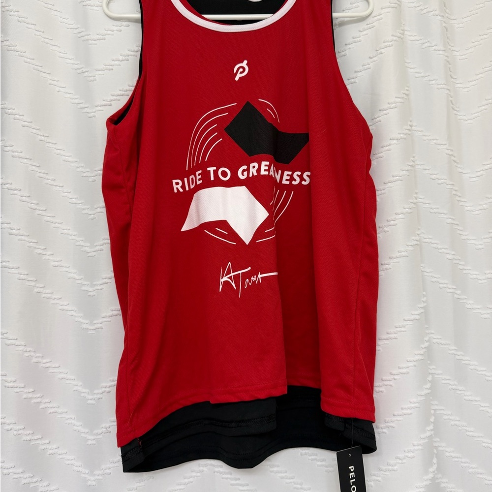 Peloton Signature Red Tank Top